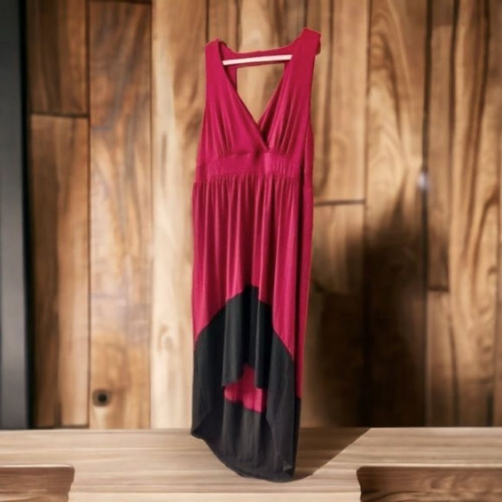 NEW TORRID Plus Size Color Block Hi-Lo Cut-Out Ma… - image 3